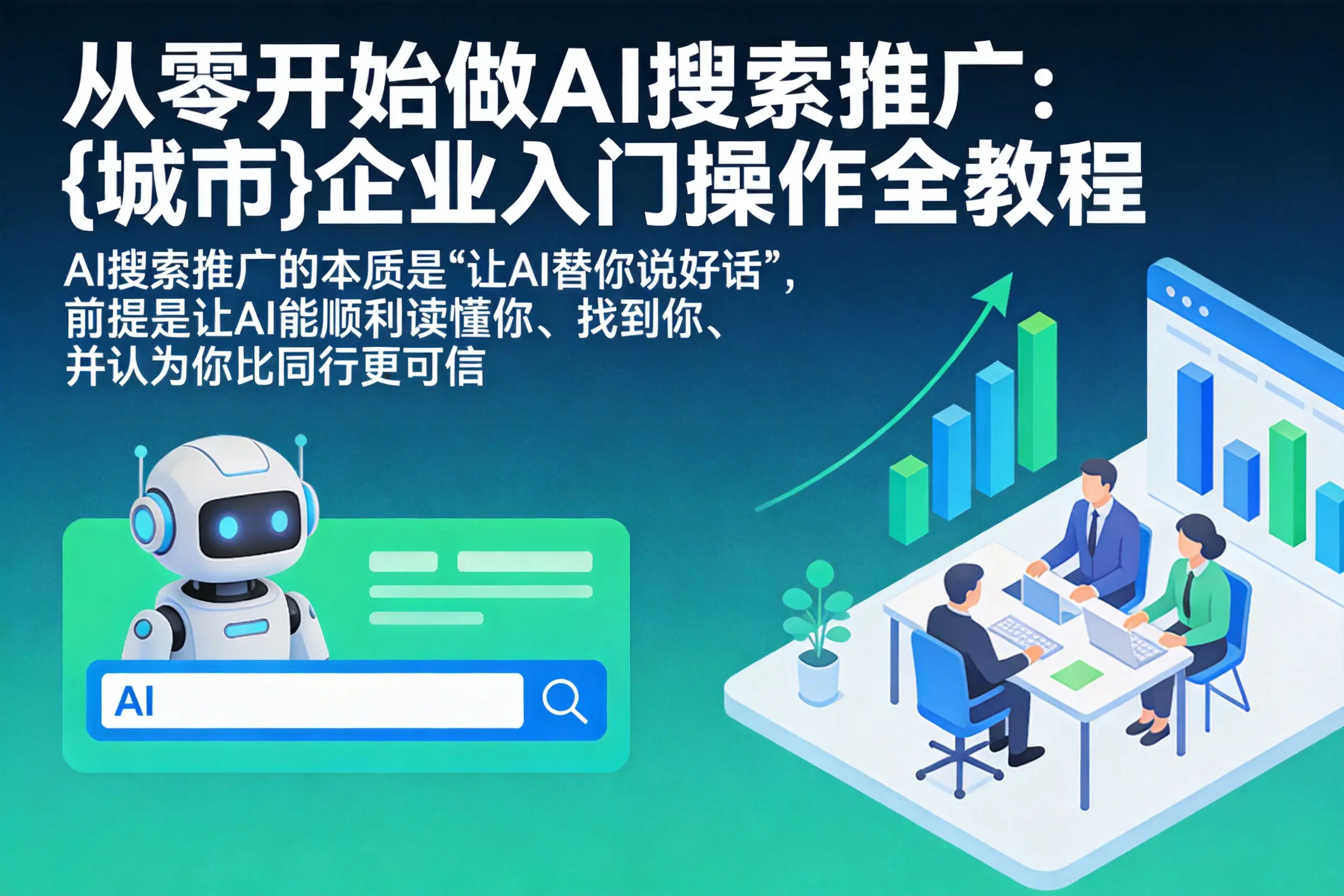 从零开始做AI搜索推广:孝感企业入门操作全教程